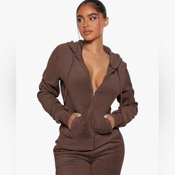 Brown Women's Tracksuit Set - Picture 3 of 7